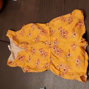 Baby GAP one piece floral romper